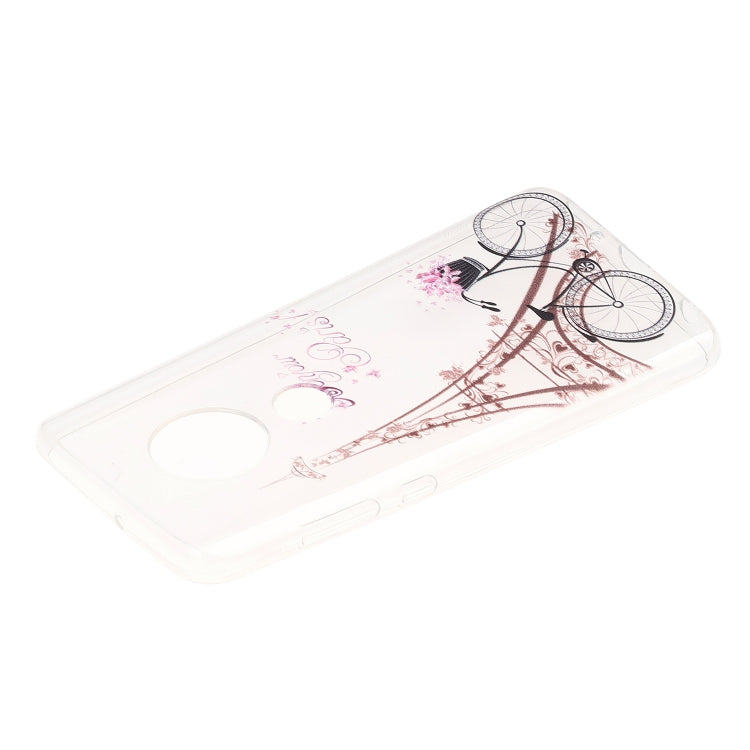 Stylish and Beautiful Pattern TPU Drop Protection Cover for MOTO G7