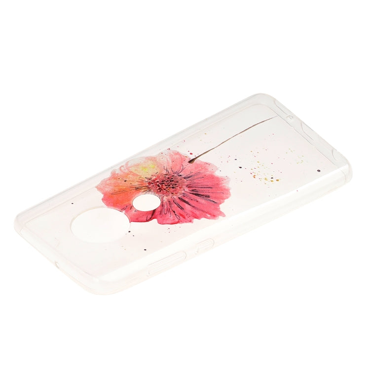 Stylish and Beautiful Pattern TPU Drop Protection Cover for MOTO G7