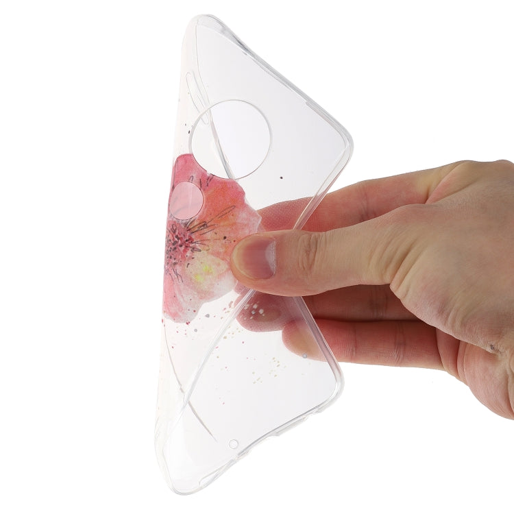 Stylish and Beautiful Pattern TPU Drop Protection Cover for MOTO G7