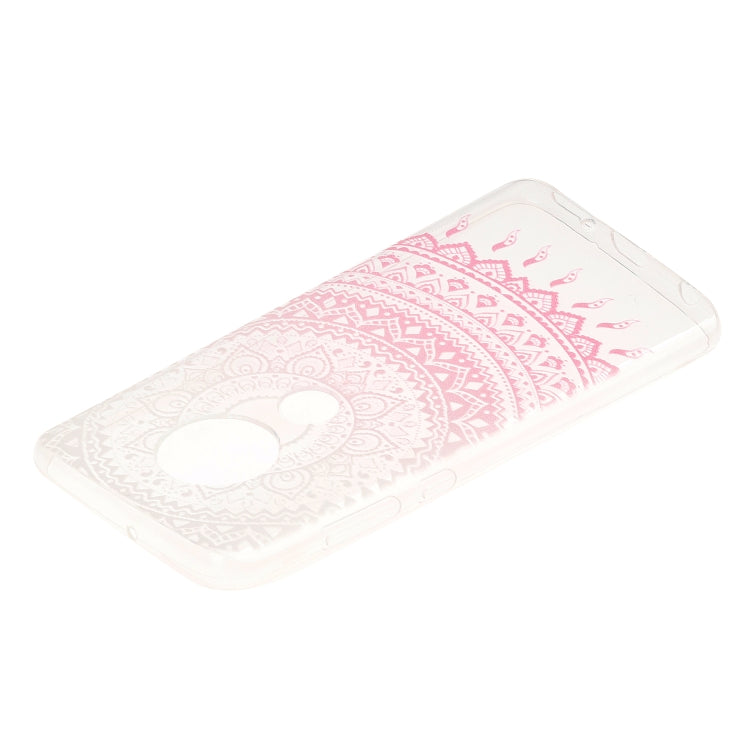 Stylish and Beautiful Pattern TPU Drop Protection Cover for MOTO G7