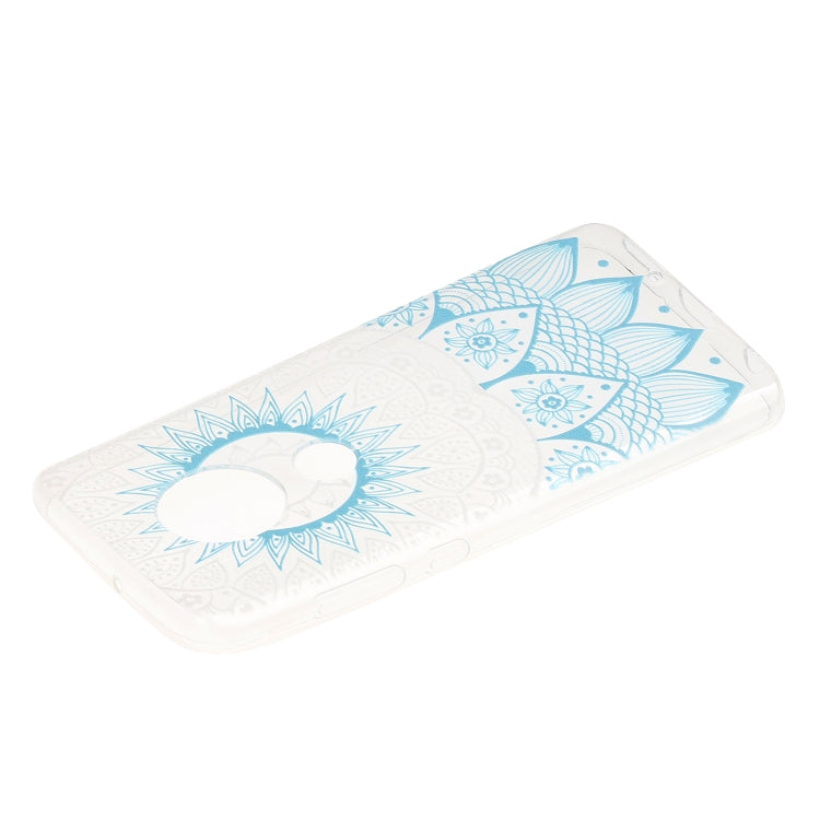 Stylish and Beautiful Pattern TPU Drop Protection Cover for MOTO G7