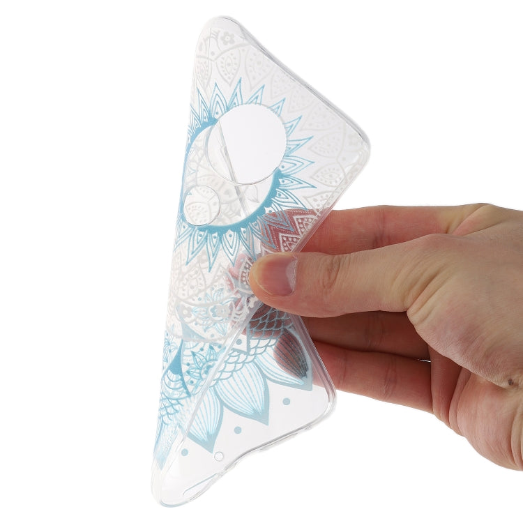 Stylish and Beautiful Pattern TPU Drop Protection Cover for MOTO G7