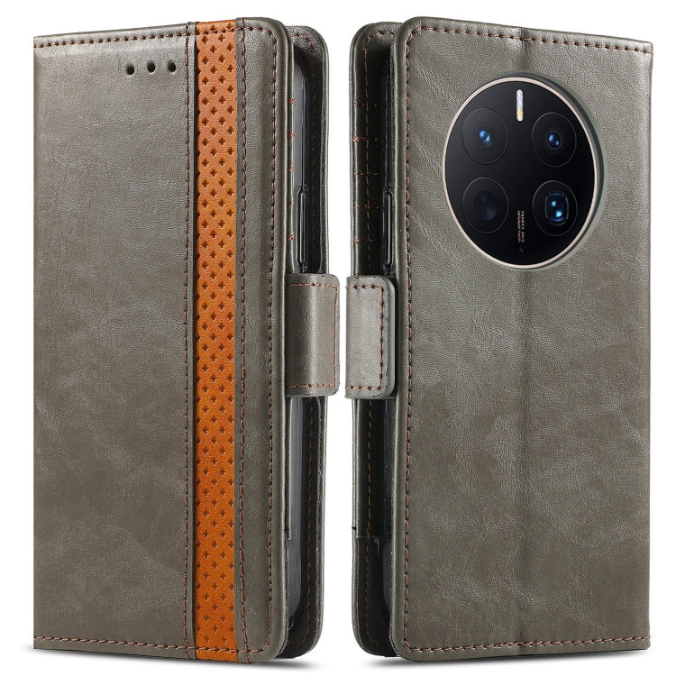 For Huawei Mate 50 Pro CaseNeo Splicing Dual Magnetic Buckle Leather Phone Case