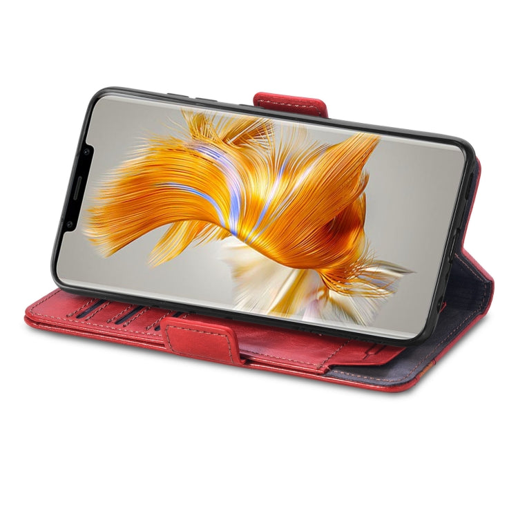 For Huawei Mate 50 Pro CaseNeo Splicing Dual Magnetic Buckle Leather Phone Case