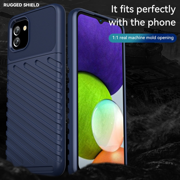 For Samsung Galaxy M04 Thunderbolt Shockproof TPU Phone Case