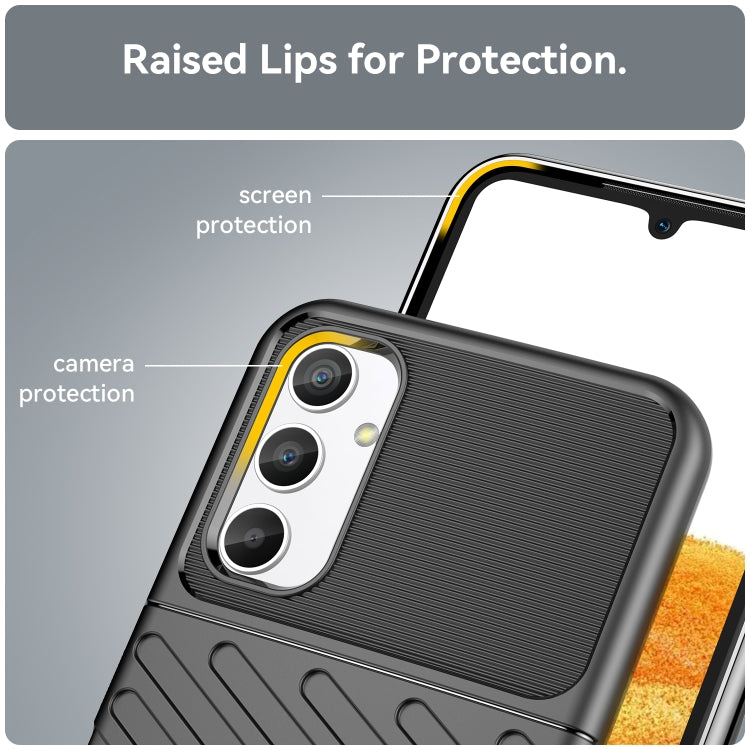 For Samsung Galaxy A34 5G Thunderbolt Shockproof TPU Phone Case