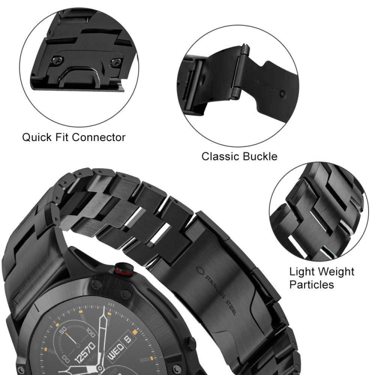For Garmin Descent G1 22mm Titanium Alloy Quick Release Watch Band
