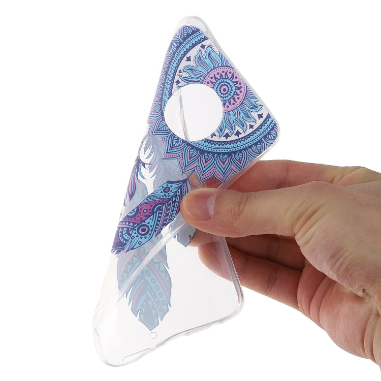 Stylish and Beautiful Pattern TPU Drop Protection Cover for MOTO G7 Plus