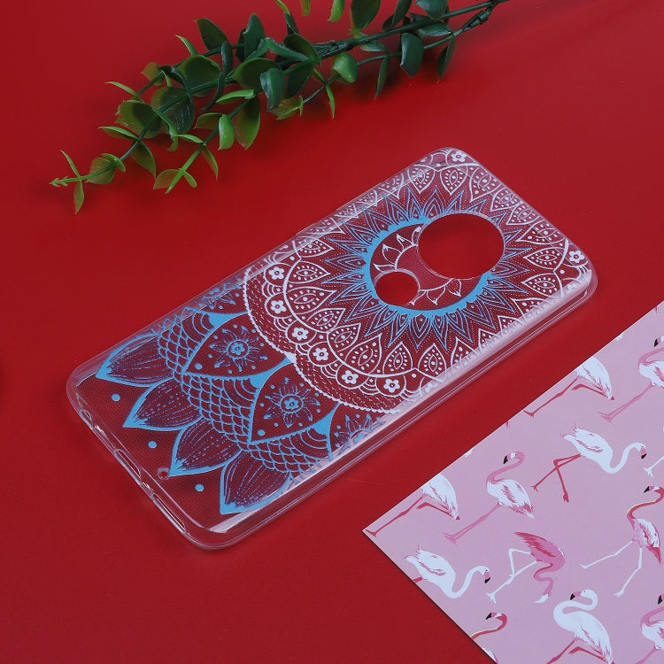 Stylish and Beautiful Pattern TPU Drop Protection Cover for MOTO G7 Plus