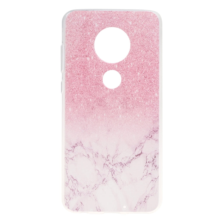 Stylish and Beautiful Pattern TPU Drop Protection Cover for MOTO G7 Plus