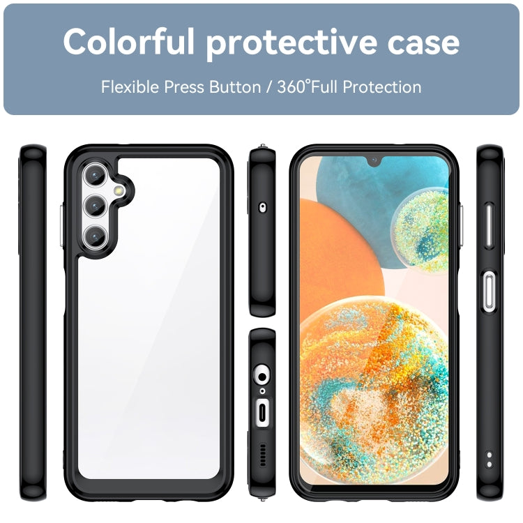 For Samsung Galaxy A14 4G Colorful Series Acrylic + TPU Phone Case