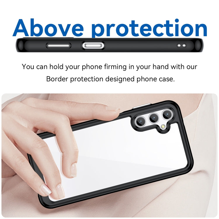 For Samsung Galaxy A14 4G Colorful Series Acrylic + TPU Phone Case