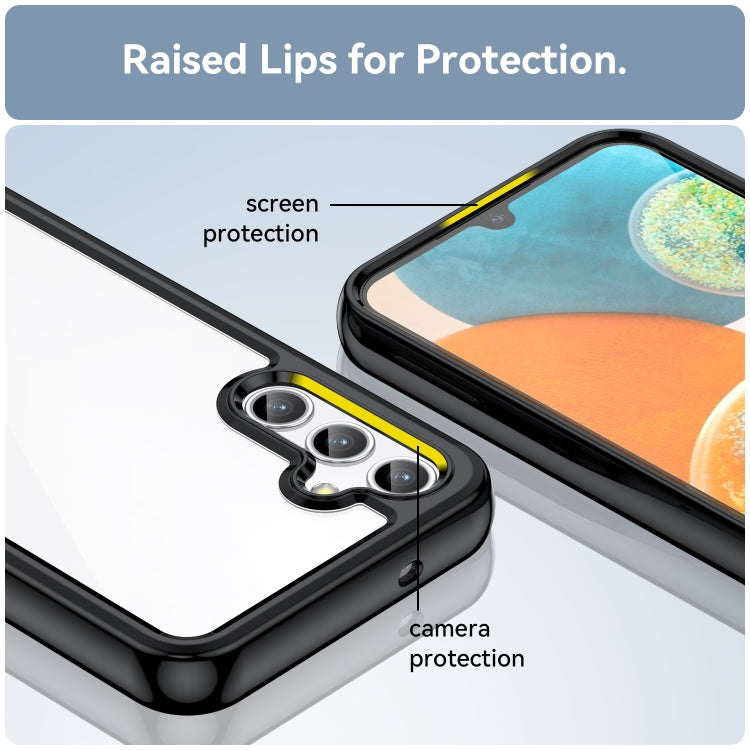 For Samsung Galaxy A14 4G Colorful Series Acrylic + TPU Phone Case