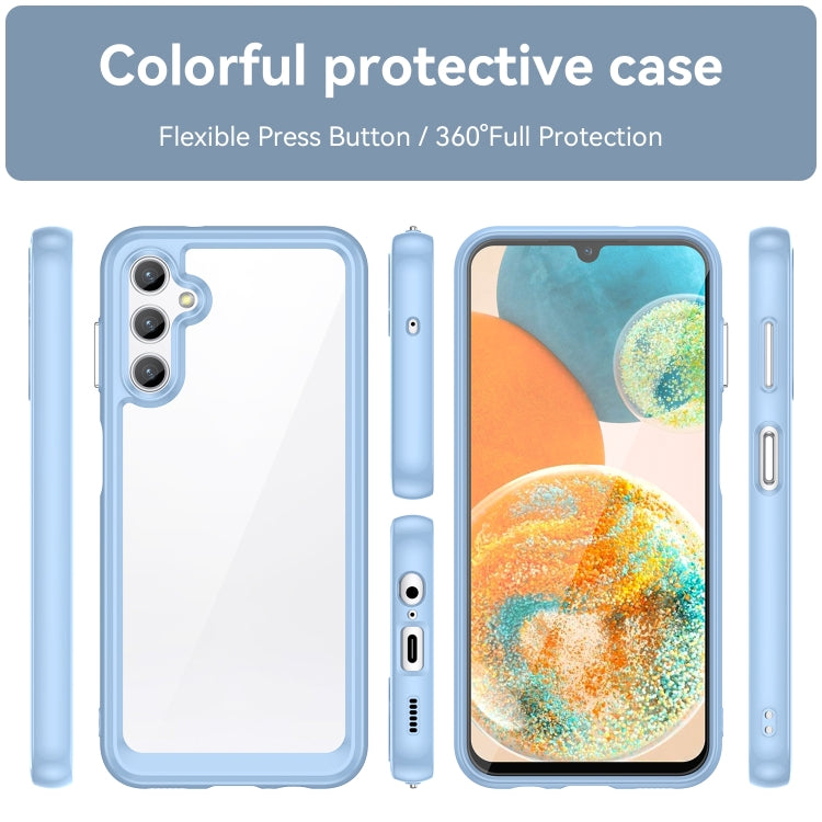 For Samsung Galaxy A14 4G Colorful Series Acrylic + TPU Phone Case