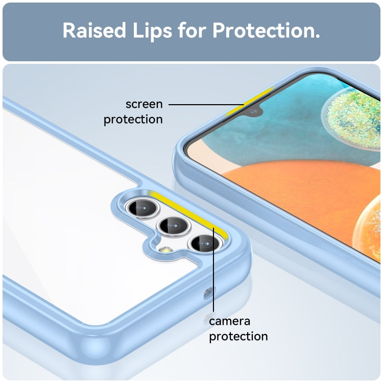 For Samsung Galaxy A14 4G Colorful Series Acrylic + TPU Phone Case