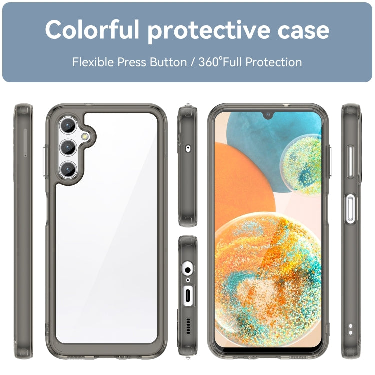 For Samsung Galaxy A14 4G Colorful Series Acrylic + TPU Phone Case