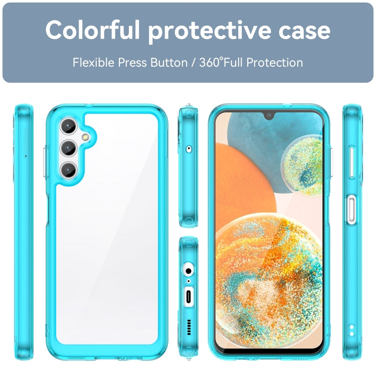 For Samsung Galaxy A14 4G Colorful Series Acrylic + TPU Phone Case