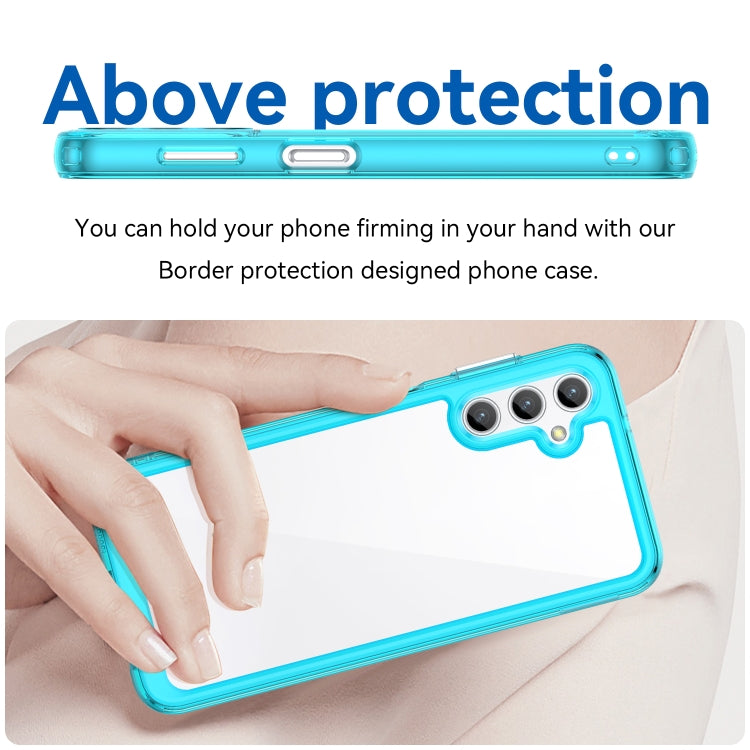 For Samsung Galaxy A14 4G Colorful Series Acrylic + TPU Phone Case