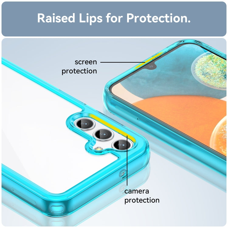 For Samsung Galaxy A14 4G Colorful Series Acrylic + TPU Phone Case