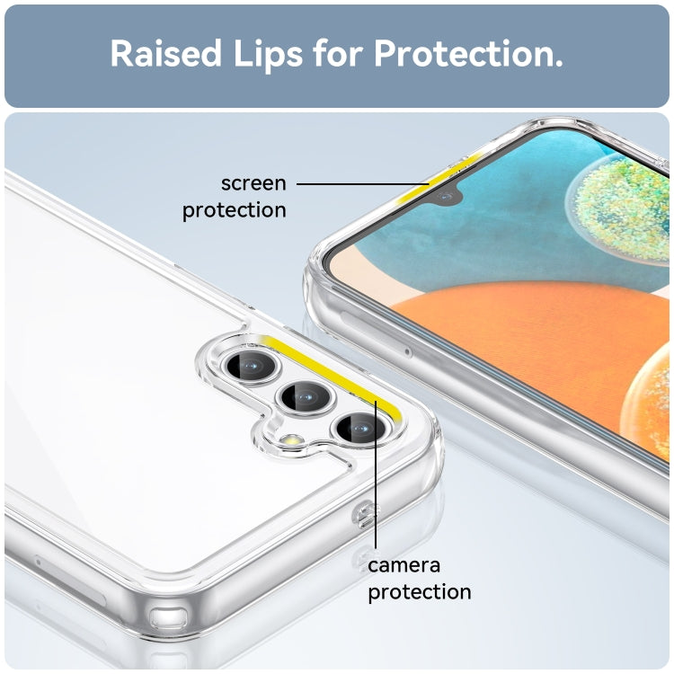 For Samsung Galaxy A14 4G Colorful Series Acrylic + TPU Phone Case