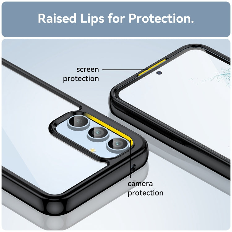 For Samsung Galaxy A54 5G Colorful Series Acrylic + TPU Phone Case