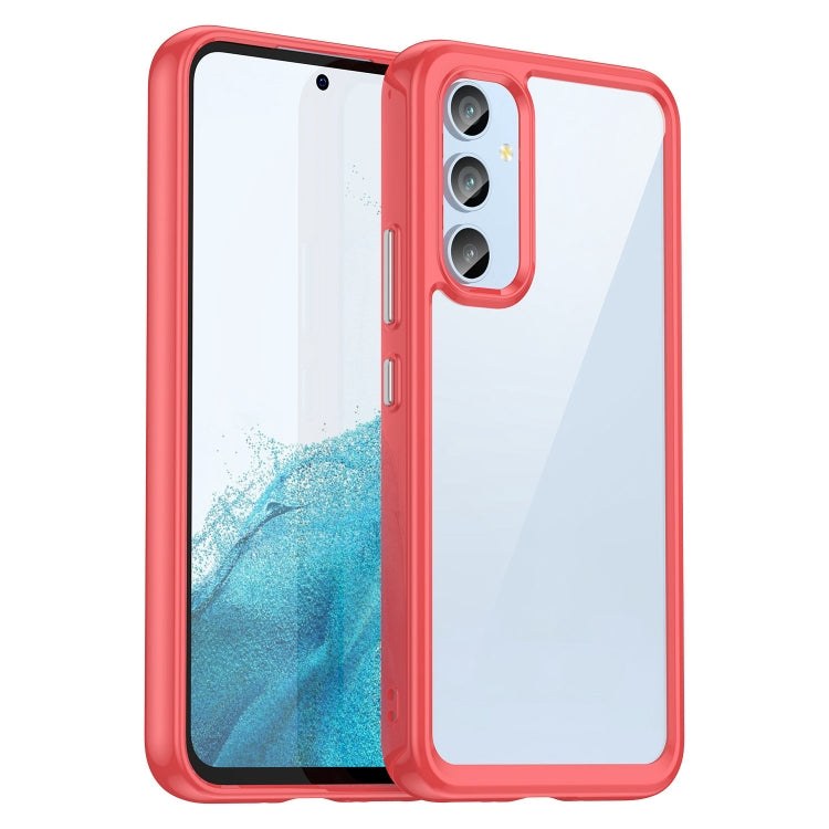 For Samsung Galaxy A54 5G Colorful Series Acrylic + TPU Phone Case