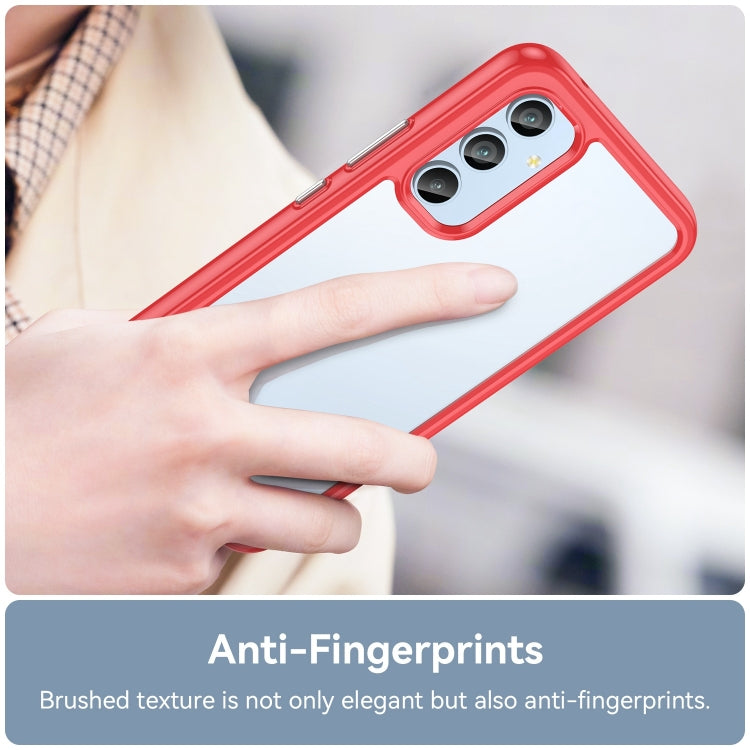 For Samsung Galaxy A54 5G Colorful Series Acrylic + TPU Phone Case