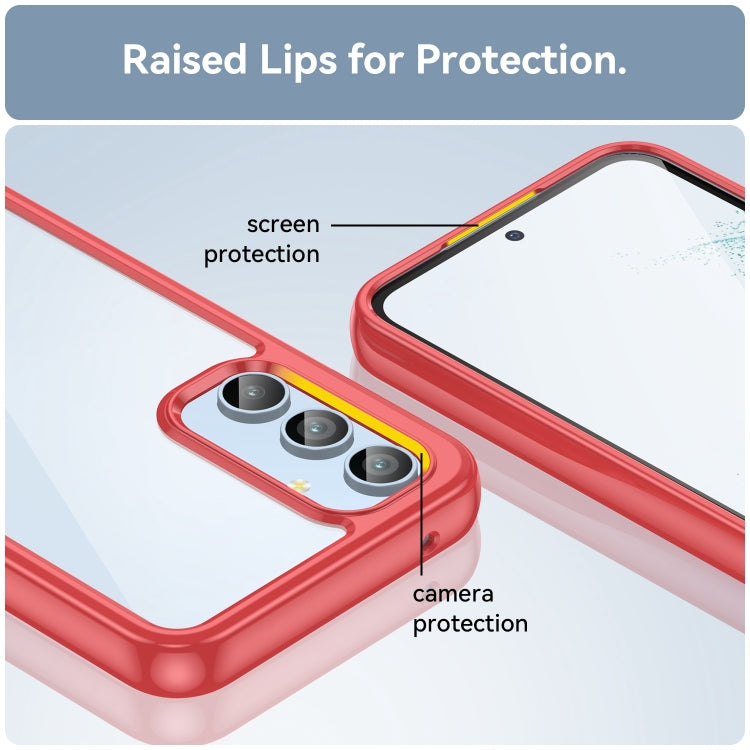 For Samsung Galaxy A54 5G Colorful Series Acrylic + TPU Phone Case