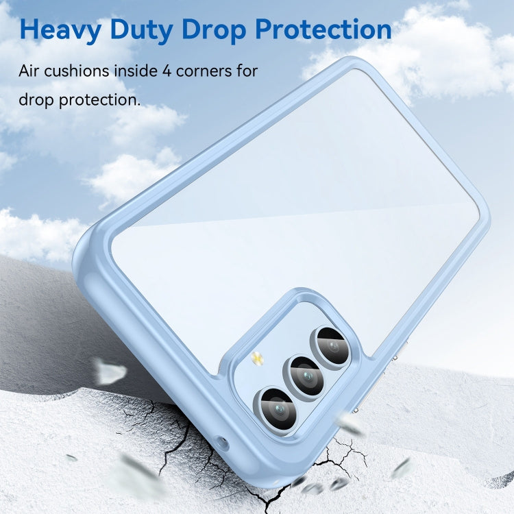 For Samsung Galaxy A54 5G Colorful Series Acrylic + TPU Phone Case