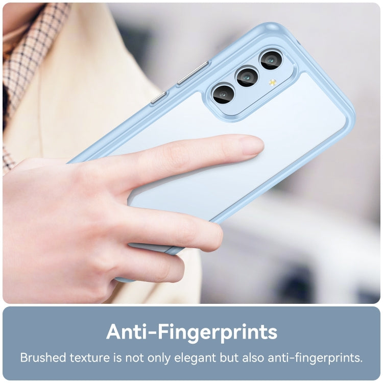 For Samsung Galaxy A54 5G Colorful Series Acrylic + TPU Phone Case