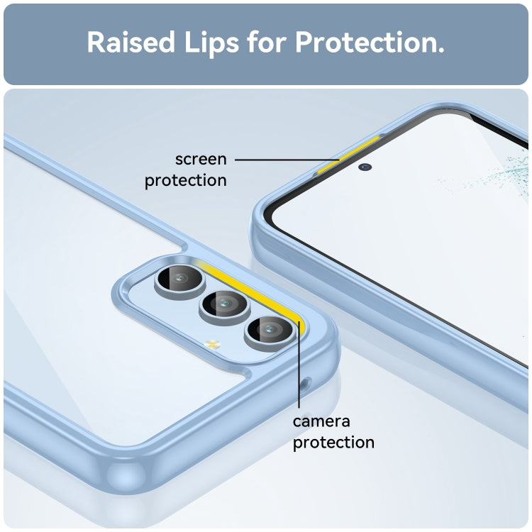 For Samsung Galaxy A54 5G Colorful Series Acrylic + TPU Phone Case