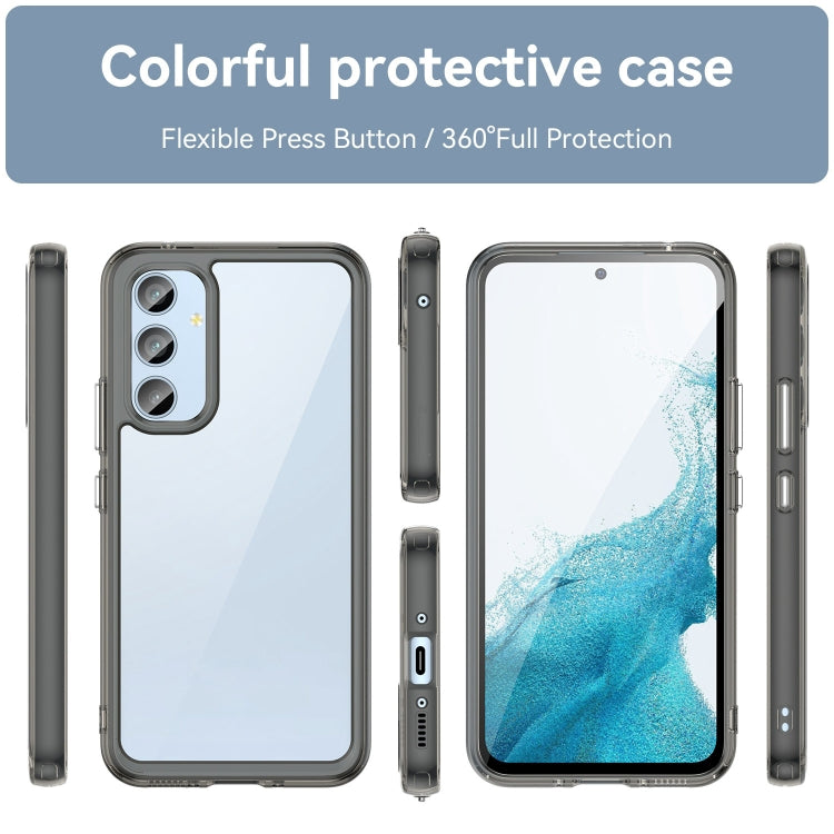For Samsung Galaxy A54 5G Colorful Series Acrylic + TPU Phone Case