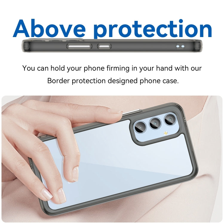 For Samsung Galaxy A54 5G Colorful Series Acrylic + TPU Phone Case