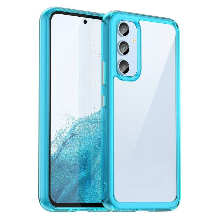 For Samsung Galaxy A54 5G Colorful Series Acrylic + TPU Phone Case