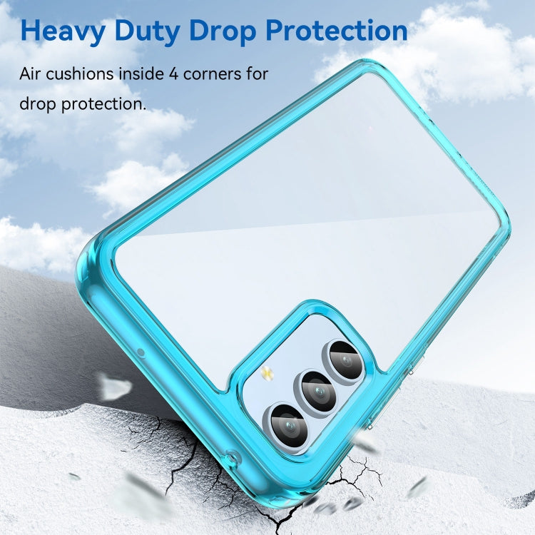For Samsung Galaxy A54 5G Colorful Series Acrylic + TPU Phone Case