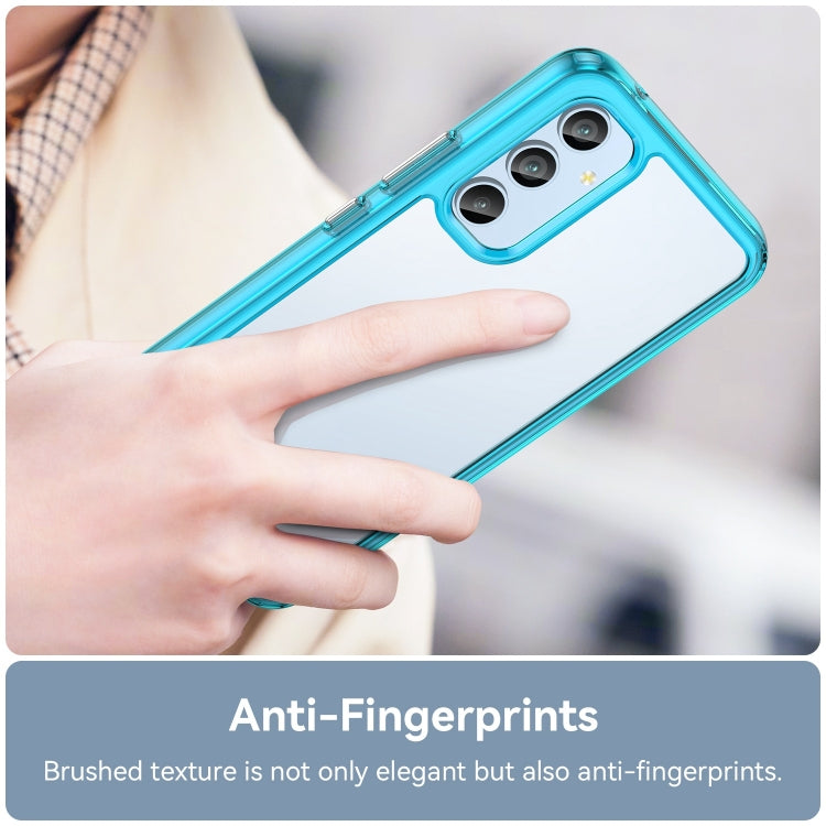 For Samsung Galaxy A54 5G Colorful Series Acrylic + TPU Phone Case