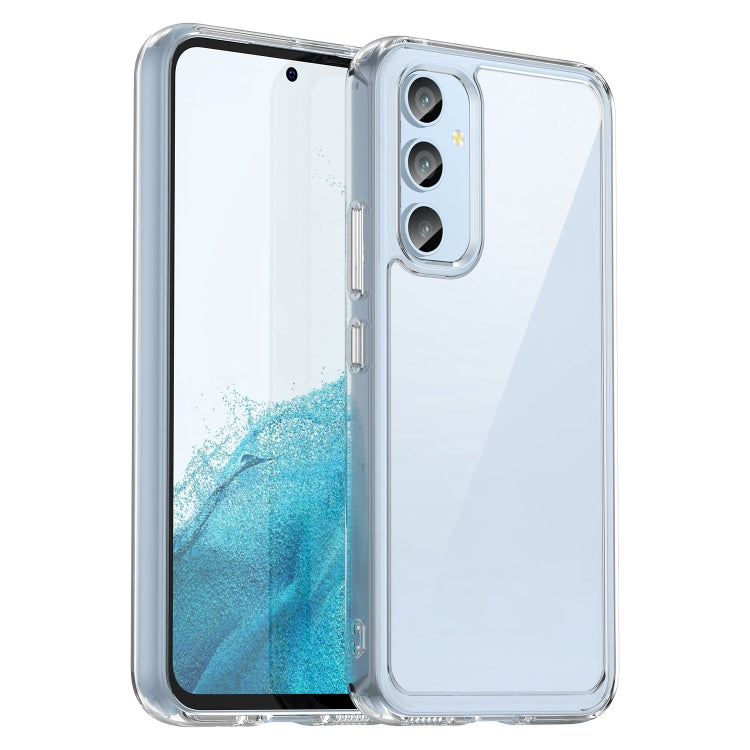 For Samsung Galaxy A54 5G Colorful Series Acrylic + TPU Phone Case