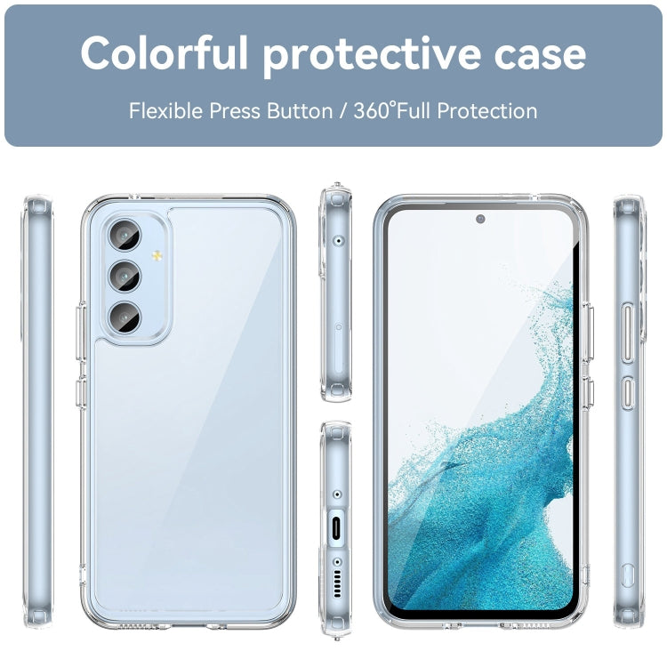 For Samsung Galaxy A54 5G Colorful Series Acrylic + TPU Phone Case