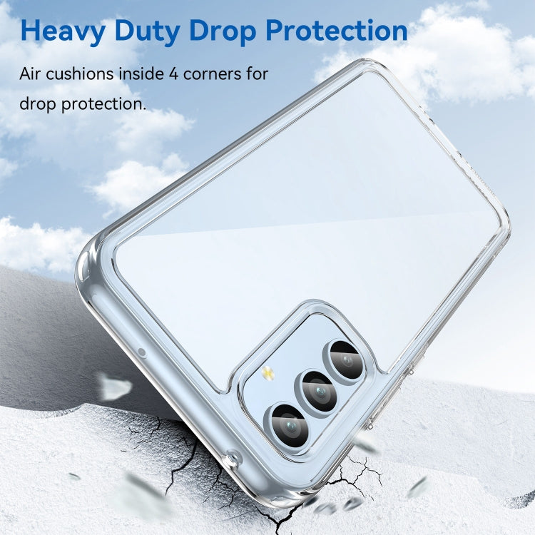 For Samsung Galaxy A54 5G Colorful Series Acrylic + TPU Phone Case