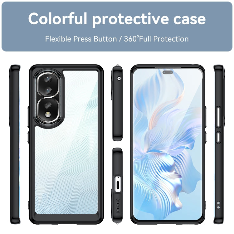 For Honor 80 Pro 5G Colorful Series Acrylic + TPU Phone Case