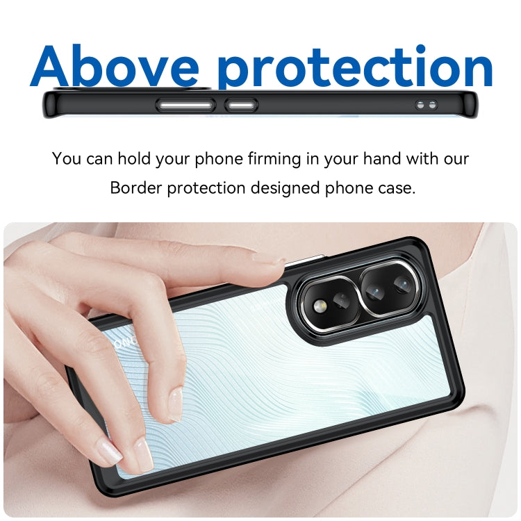 For Honor 80 Pro 5G Colorful Series Acrylic + TPU Phone Case