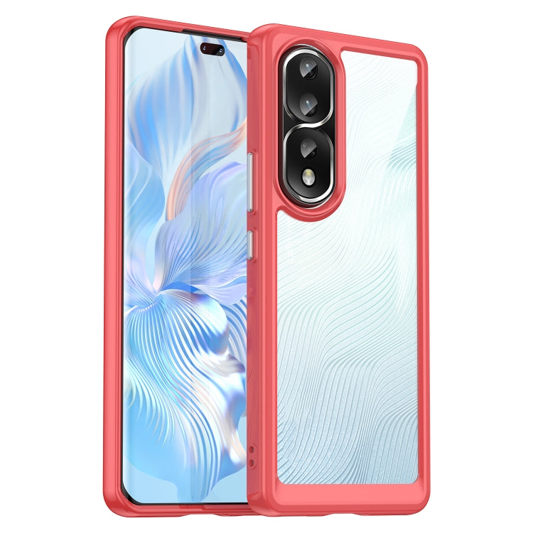 For Honor 80 Pro 5G Colorful Series Acrylic + TPU Phone Case