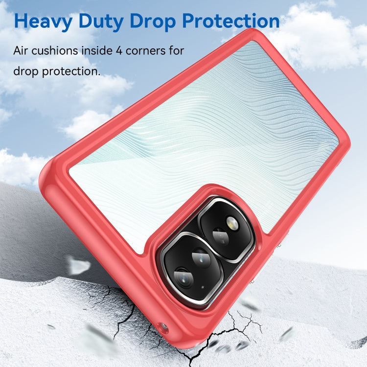 For Honor 80 Pro 5G Colorful Series Acrylic + TPU Phone Case