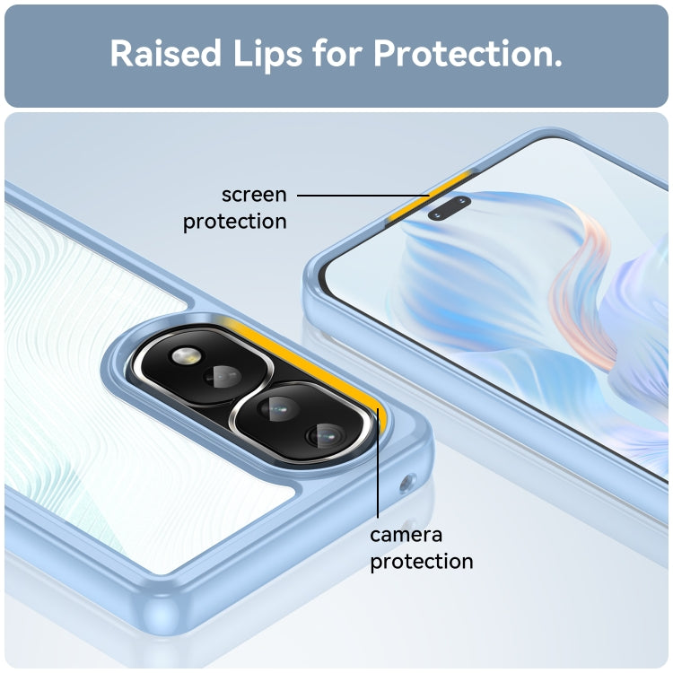 For Honor 80 Pro 5G Colorful Series Acrylic + TPU Phone Case