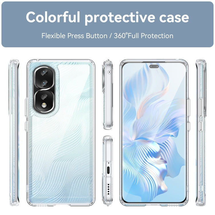 For Honor 80 Pro 5G Colorful Series Acrylic + TPU Phone Case