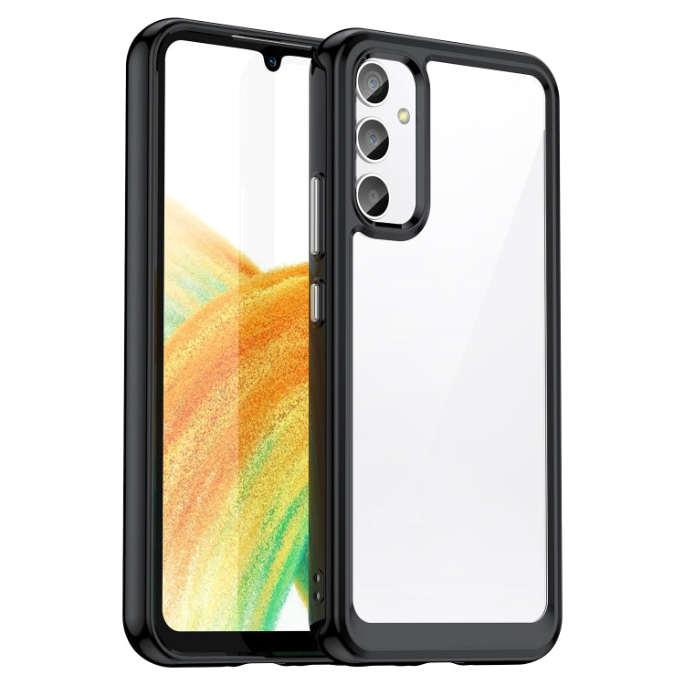 For Samsung Galaxy A34 5G Colorful Series Acrylic + TPU Phone Case