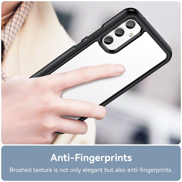For Samsung Galaxy A34 5G Colorful Series Acrylic + TPU Phone Case