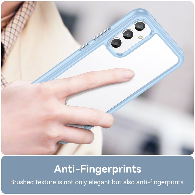 For Samsung Galaxy A34 5G Colorful Series Acrylic + TPU Phone Case