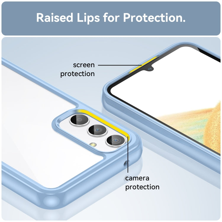 For Samsung Galaxy A34 5G Colorful Series Acrylic + TPU Phone Case