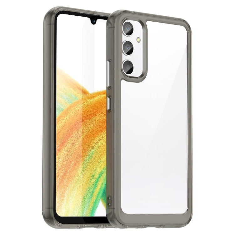 For Samsung Galaxy A34 5G Colorful Series Acrylic + TPU Phone Case